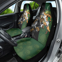 South Africa And New Zealand Car Seat Cover Springboks And Kiwis Rugby Rivalry