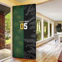 Custom South Africa And New Zealand Door Cover Springboks And Kiwis Rugby Rivalry