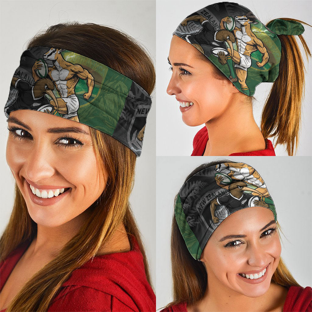 South Africa And New Zealand Neck Gaiter Springboks And Kiwis Rugby Rivalry