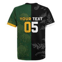 Custom South Africa And New Zealand Rugby Jersey Springboks And Kiwis Rugby Rivalry