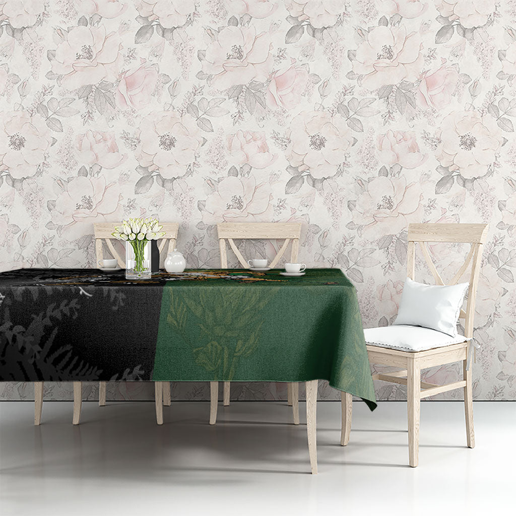 South Africa And New Zealand Tablecloth Springboks And Kiwis Rugby Rivalry