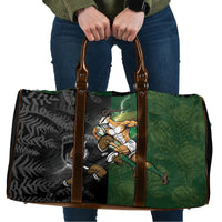 South Africa And New Zealand Travel Bag Springboks And Kiwis Rugby Rivalry