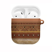 Polynesian Princess Inspired Cosplay Costume AirPods Case Traditional Tapa Pattern