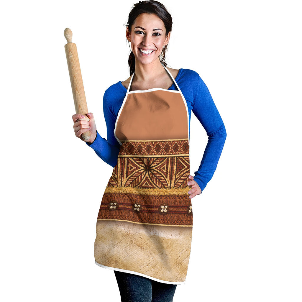 Polynesian Princess Inspired Cosplay Costume Apron Traditional Tapa Pattern