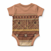 Polynesian Princess Inspired Cosplay Costume Baby Onesie Traditional Tapa Pattern