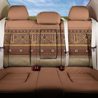Polynesian Princess Inspired Cosplay Costume Back Car Seat Cover Traditional Tapa Pattern