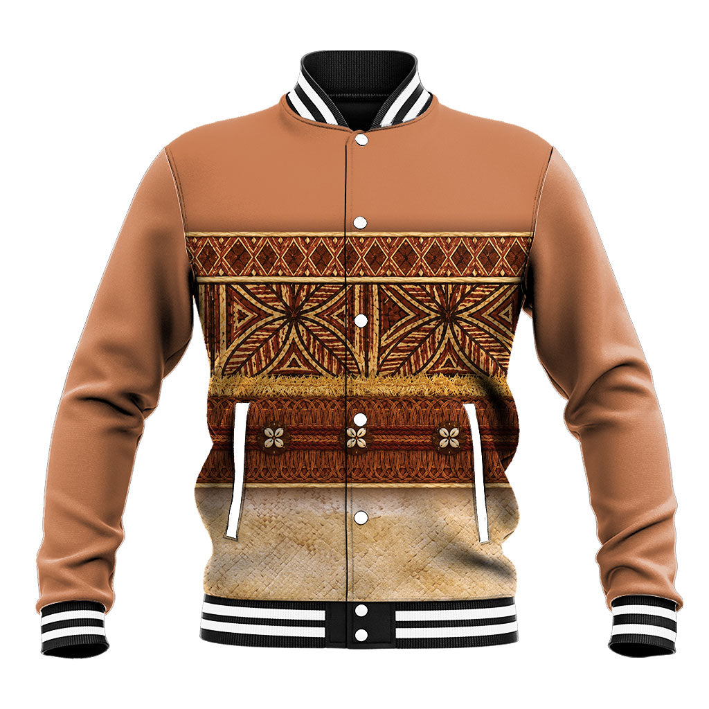 Polynesian Princess Inspired Cosplay Costume Baseball Jacket Traditional Tapa Pattern