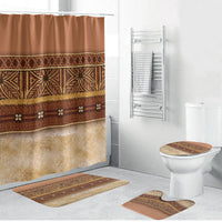 Polynesian Princess Inspired Cosplay Costume Bathroom Set Traditional Tapa Pattern