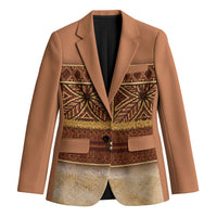 Polynesian Princess Inspired Cosplay Costume Blazer Traditional Tapa Pattern
