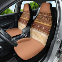 Polynesian Princess Inspired Cosplay Costume Car Seat Cover Traditional Tapa Pattern
