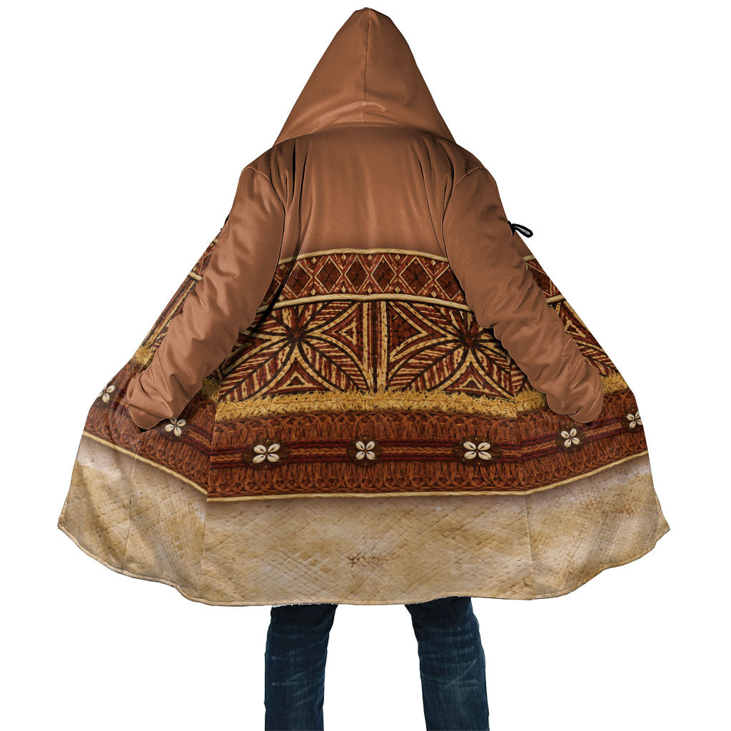 Polynesian Princess Inspired Cosplay Costume Cloak Traditional Tapa Pattern