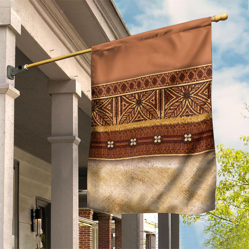 Polynesian Princess Inspired Cosplay Costume Garden Flag Traditional Tapa Pattern