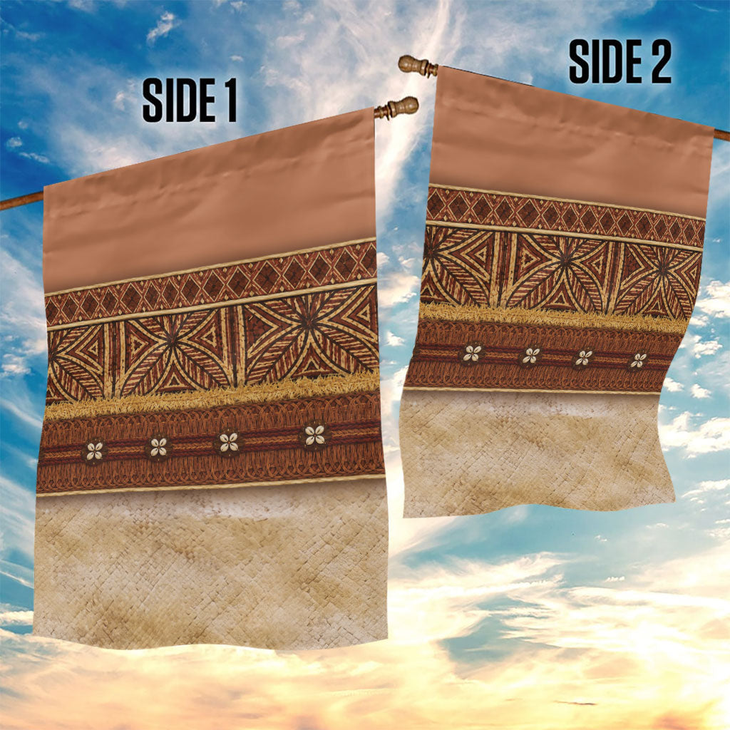 Polynesian Princess Inspired Cosplay Costume Garden Flag Traditional Tapa Pattern