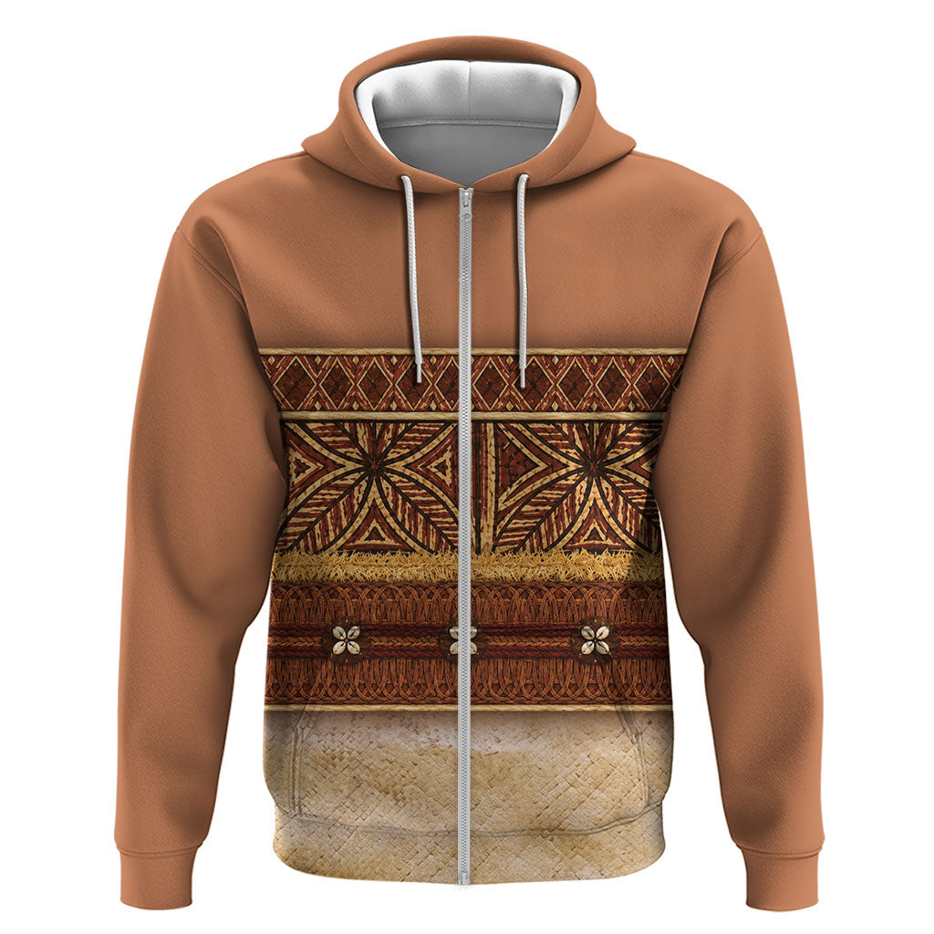 Polynesian Princess Inspired Cosplay Costume Hoodie Traditional Tapa Pattern