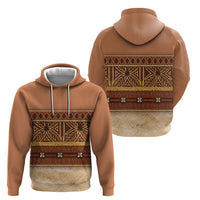 Polynesian Princess Inspired Cosplay Costume Hoodie Traditional Tapa Pattern