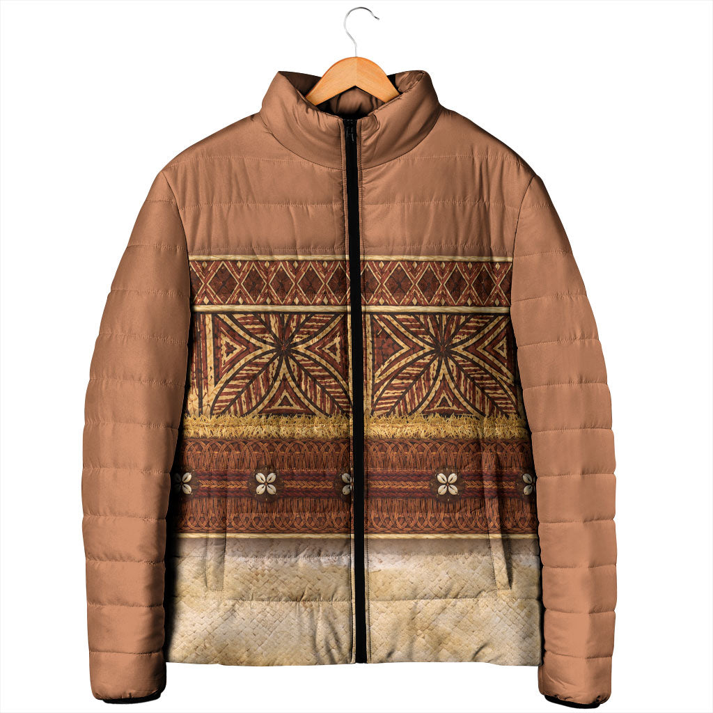 Polynesian Princess Inspired Cosplay Costume Padded Jacket Traditional Tapa Pattern