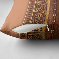 Polynesian Princess Inspired Cosplay Costume Pillow Cover Traditional Tapa Pattern