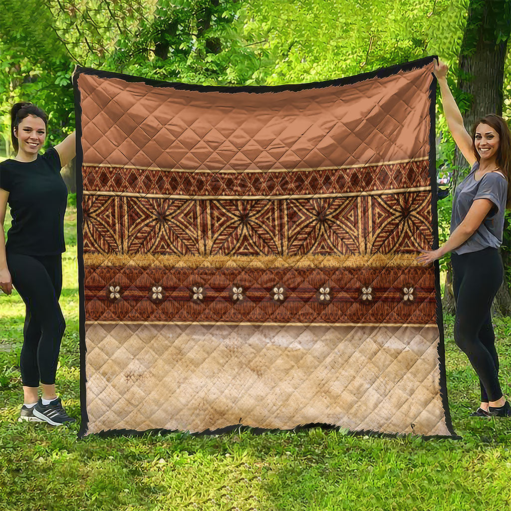 Polynesian Princess Inspired Cosplay Costume Quilt Traditional Tapa Pattern