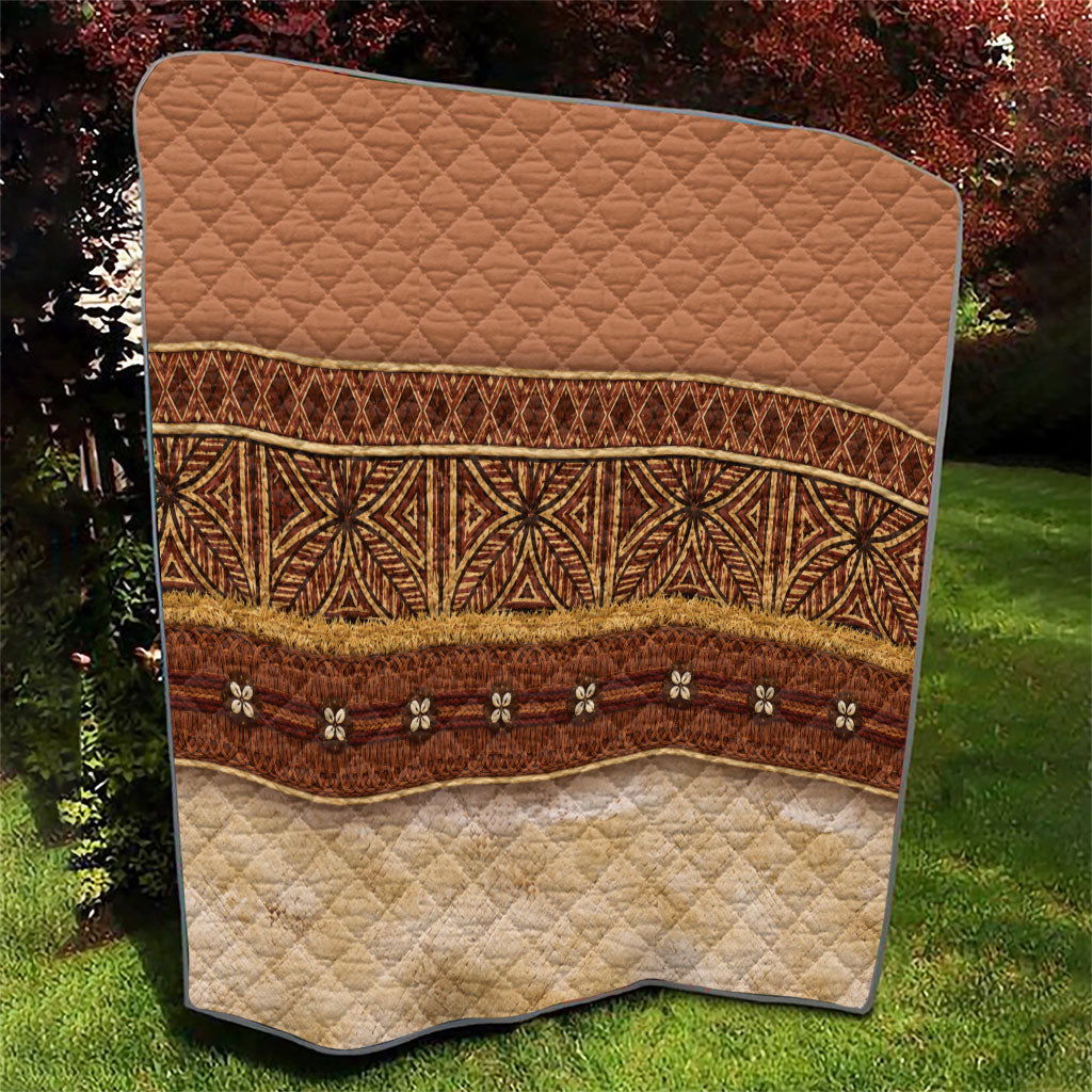 Polynesian Princess Inspired Cosplay Costume Quilt Traditional Tapa Pattern