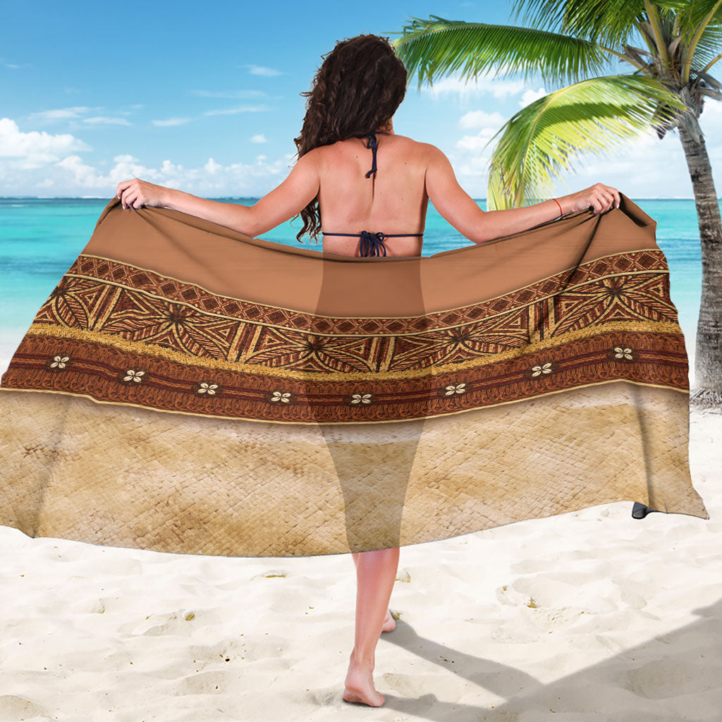 Polynesian Princess Inspired Cosplay Costume Sarong Traditional Tapa Pattern