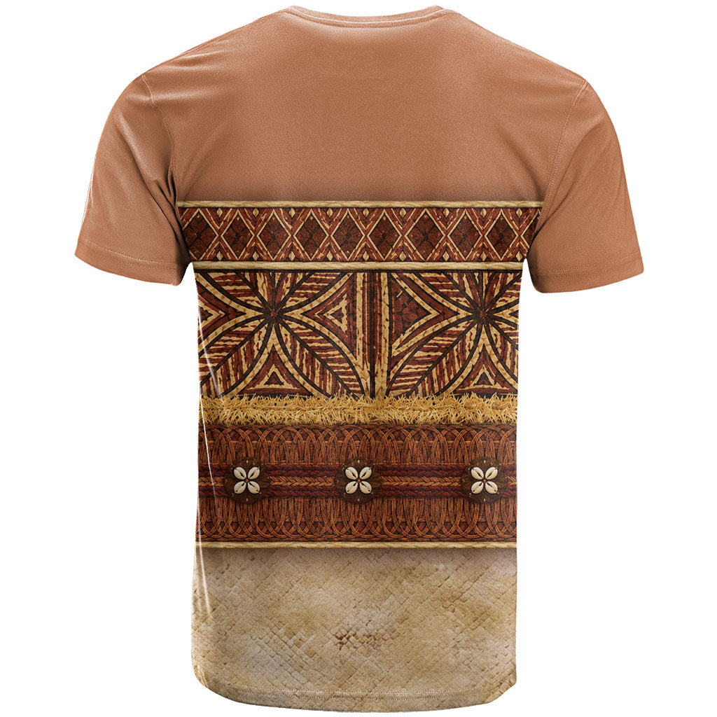 Polynesian Princess Inspired Cosplay Costume T Shirt Traditional Tapa Pattern