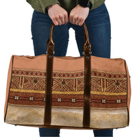 Polynesian Princess Inspired Cosplay Costume Travel Bag Traditional Tapa Pattern