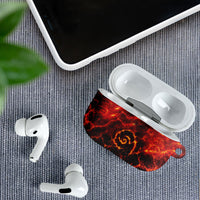 Lava Monster Costume AirPods Case Fiery Lava Spiral