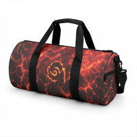 Lava Monster Costume Duffle Bag Fiery Lava Spiral