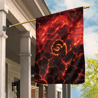 Lava Monster Costume Garden Flag Fiery Lava Spiral