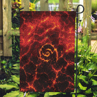 Lava Monster Costume Garden Flag Fiery Lava Spiral