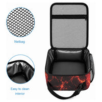 Lava Monster Costume Lunch Bag Fiery Lava Spiral