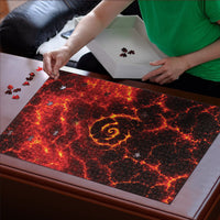 Lava Monster Costume Puzzle Fiery Lava Spiral