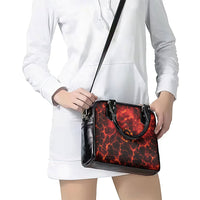 Lava Monster Costume Shoulder Handbag Fiery Lava Spiral