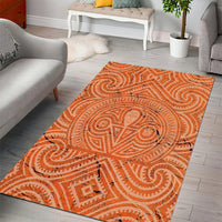 Lapita Culture Area Rug Iconic Double Face Pattern LT05 - Polynesian Pride