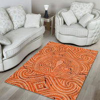 Lapita Culture Area Rug Iconic Double Face Pattern LT05 - Polynesian Pride