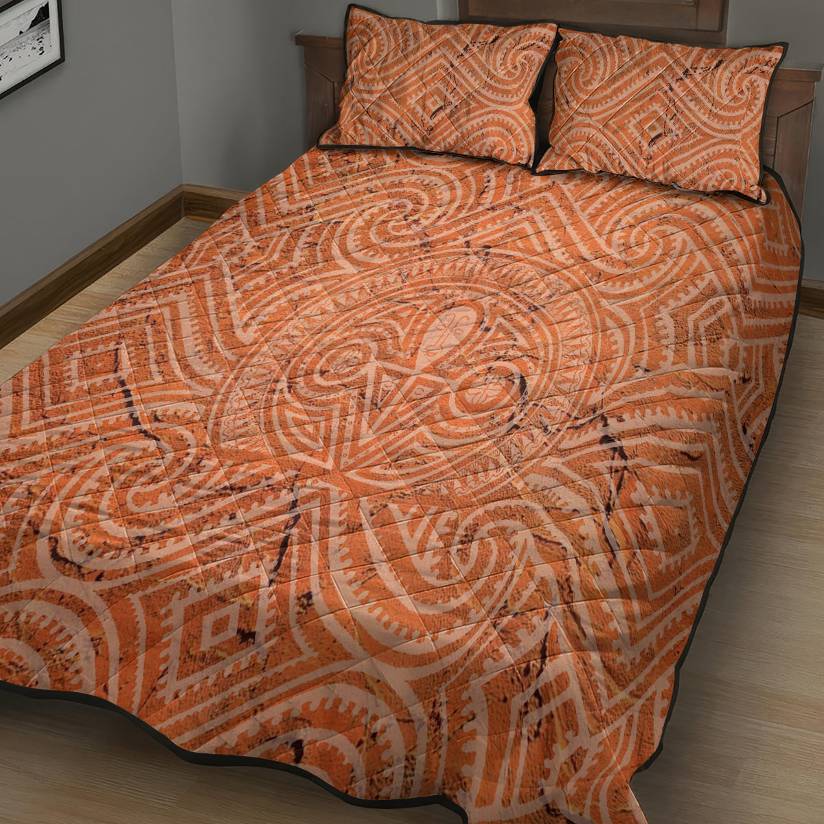 Lapita Culture Quilt Bed Set Iconic Double Face Pattern LT05 - Polynesian Pride