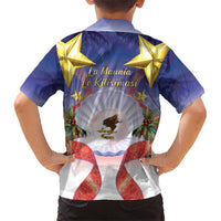 American Samoa Christmas Kid Hawaiian Shirt Seashell Santa Beach Vibes - Polynesian Pride