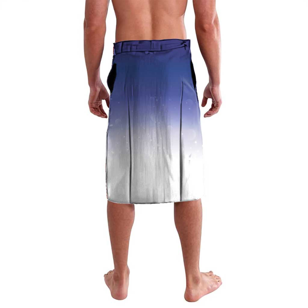 American Samoa Christmas Lavalava Seashell Santa Beach Vibes - Polynesian Pride