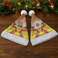 French Polynesia Christmas Santa Hat Seashell Santa Beach Vibes - Polynesian Pride