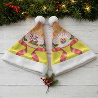 French Polynesia Christmas Santa Hat Seashell Santa Beach Vibes - Polynesian Pride