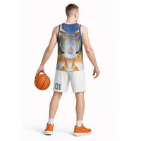Marshall Islands Christmas Basketball Jersey Seashell Santa Beach Vibes - Polynesian Pride