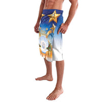 Marshall Islands Christmas Lavalava Seashell Santa Beach Vibes - Polynesian Pride