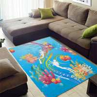 Under The Sea Scuba Diving Area Rug Polynesian Pattern LT05 - Polynesian Pride