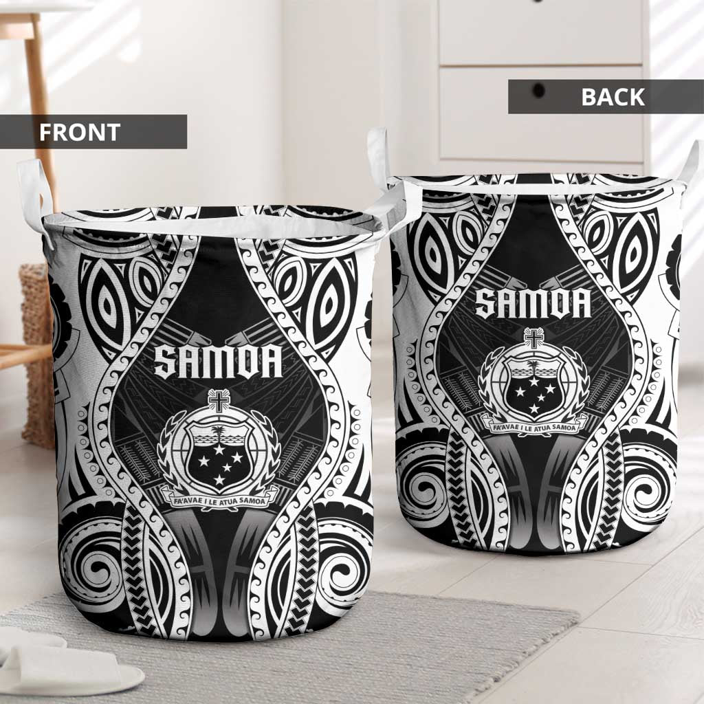Remember Samoa Black Saturday Laundry Basket Samoa Mo Samoa - Polynesian Pride