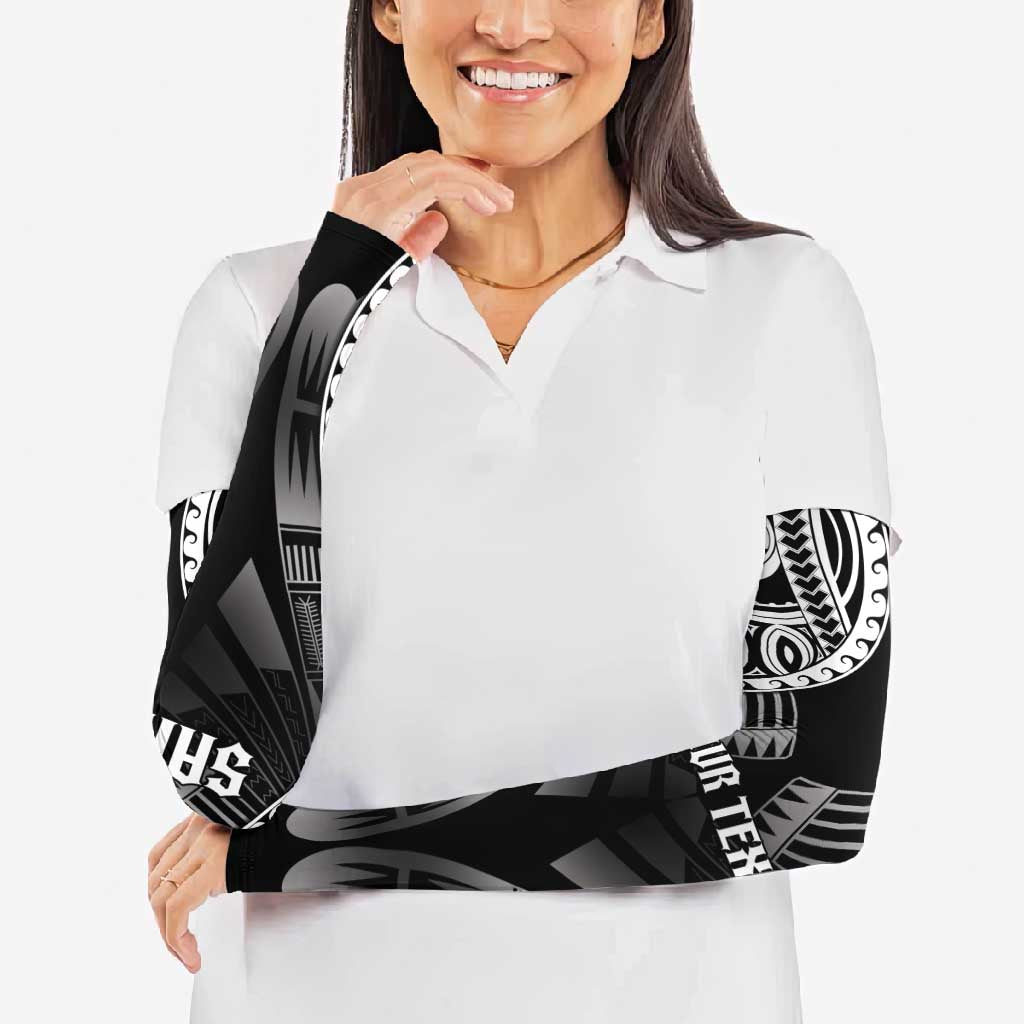 Personalised Remember Samoa Black Saturday Arm Sleeves Samoa Mo Samoa - Polynesian Pride