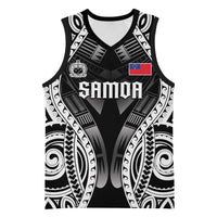 Personalised Remember Samoa Black Saturday Basketball Jersey Samoa Mo Samoa - Polynesian Pride
