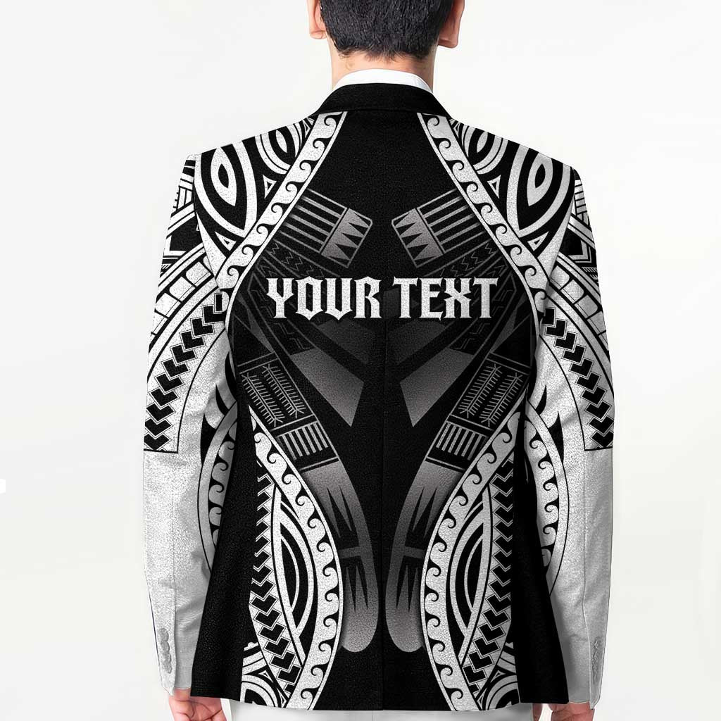 Personalised Remember Samoa Black Saturday Blazer Samoa Mo Samoa - Polynesian Pride