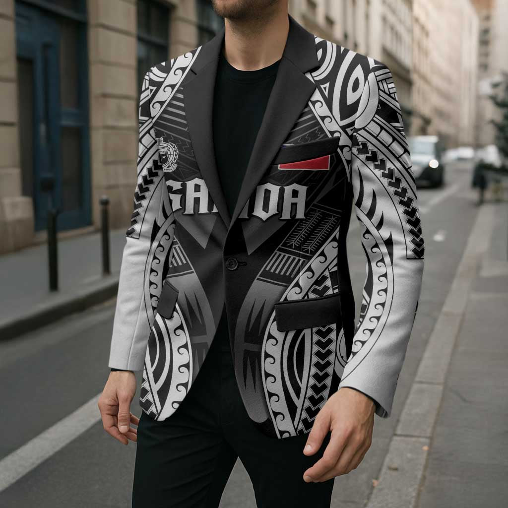Personalised Remember Samoa Black Saturday Blazer Samoa Mo Samoa - Polynesian Pride