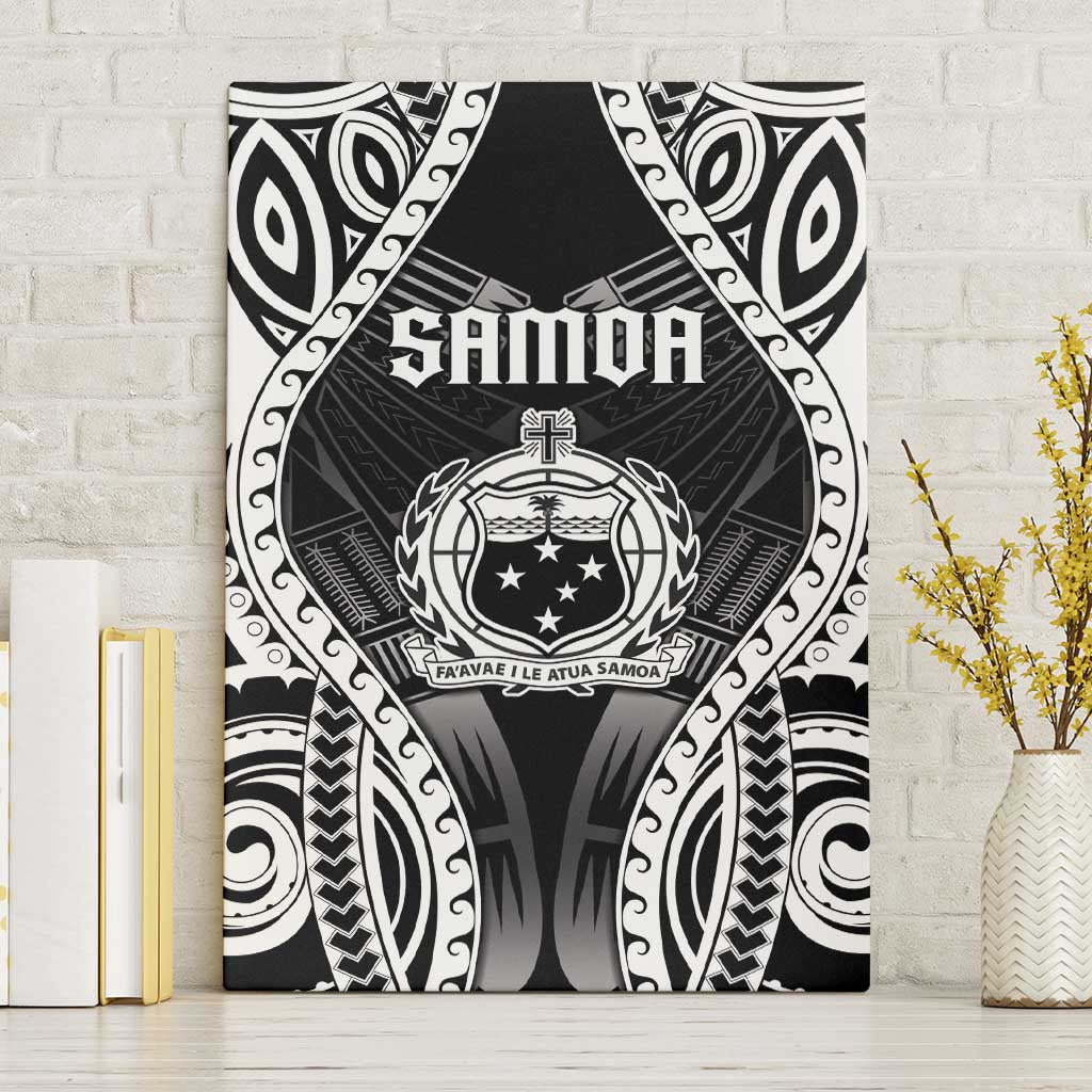 Remember Samoa Black Saturday Canvas Wall Art Samoa Mo Samoa - Polynesian Pride