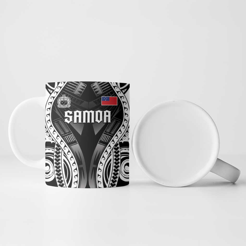 Personalised Remember Samoa Black Saturday Ceramic Mug Samoa Mo Samoa - Polynesian Pride